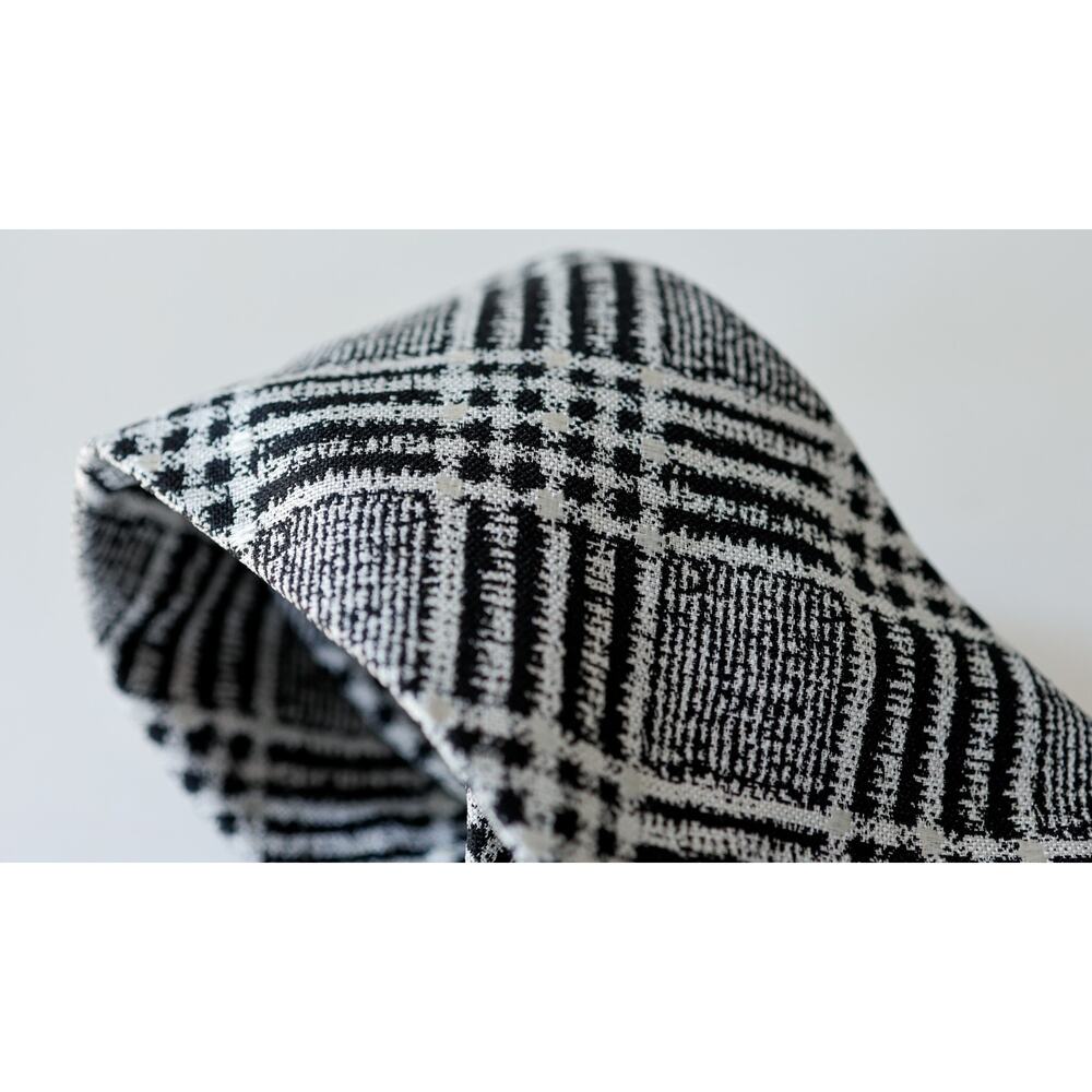 VTG Hickey Freeman USA Silk Glen Plaid Tie Business Preppy Academia Old Money - Picture 9 of 16
